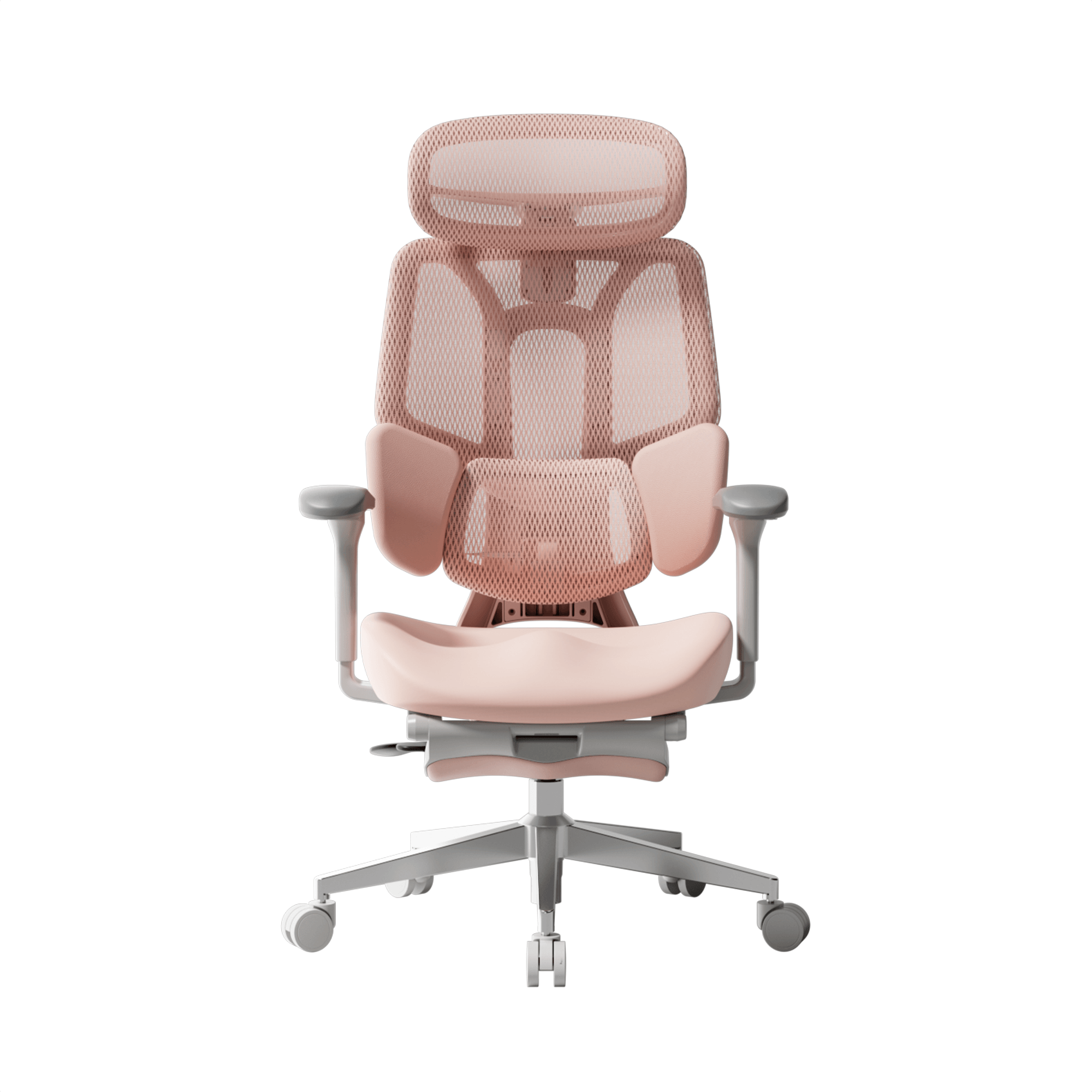 HBADA E3 Chaise de bureau ergonomique rose