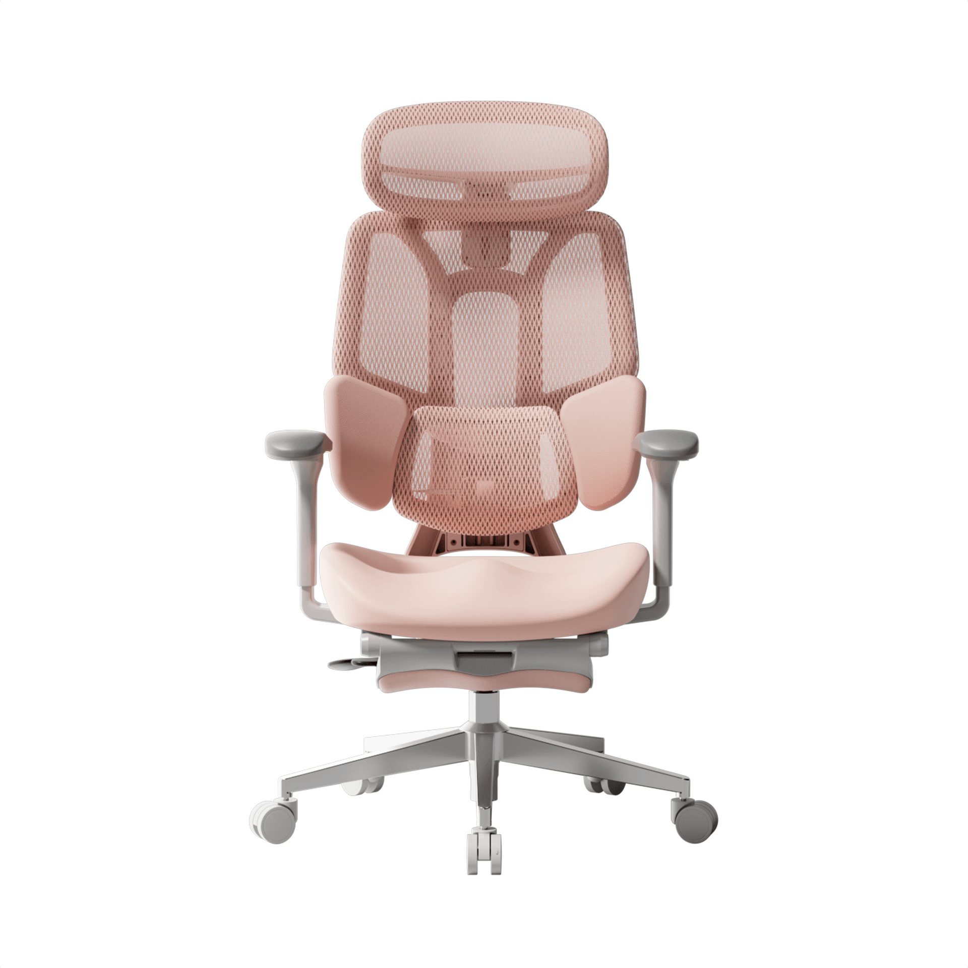 HBADA E3 Chaise de bureau ergonomique rose