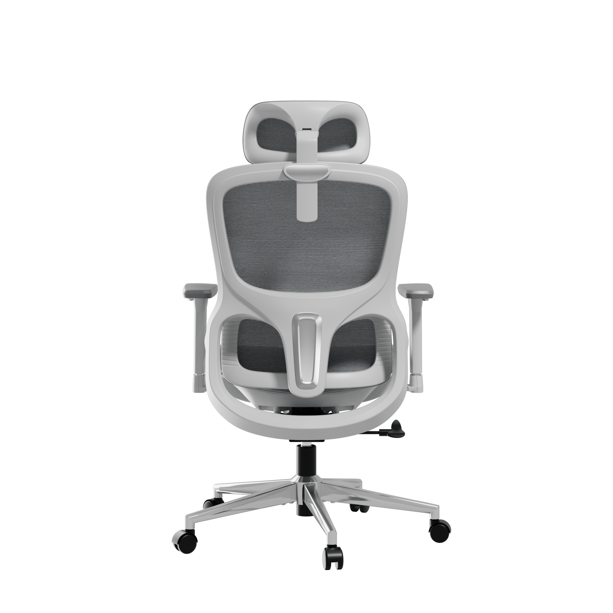 HBADA P2 Air Ergonomic Office Chair mesh gray back