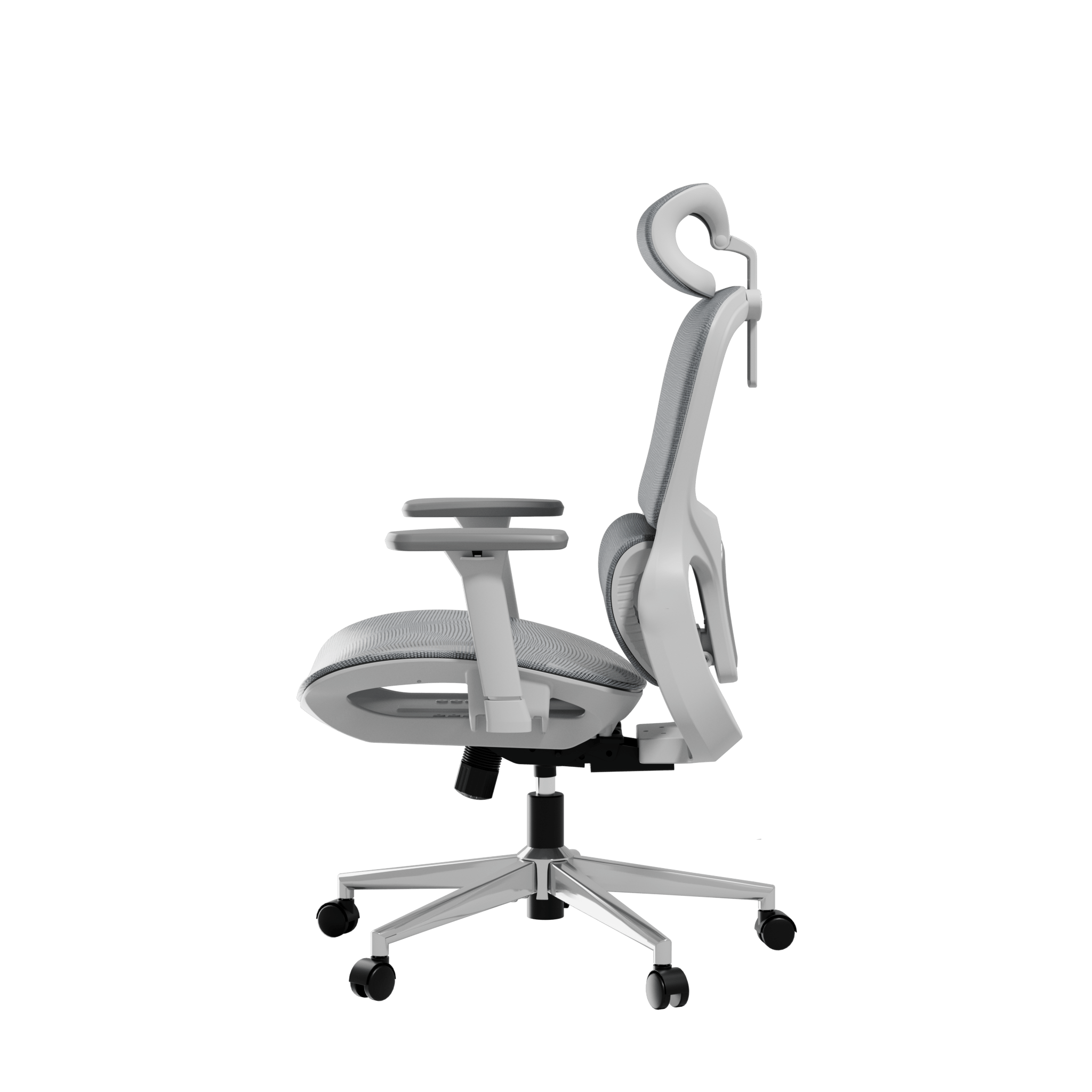 HBADA P2 Air Ergonomic Office Chair mesh gray left
