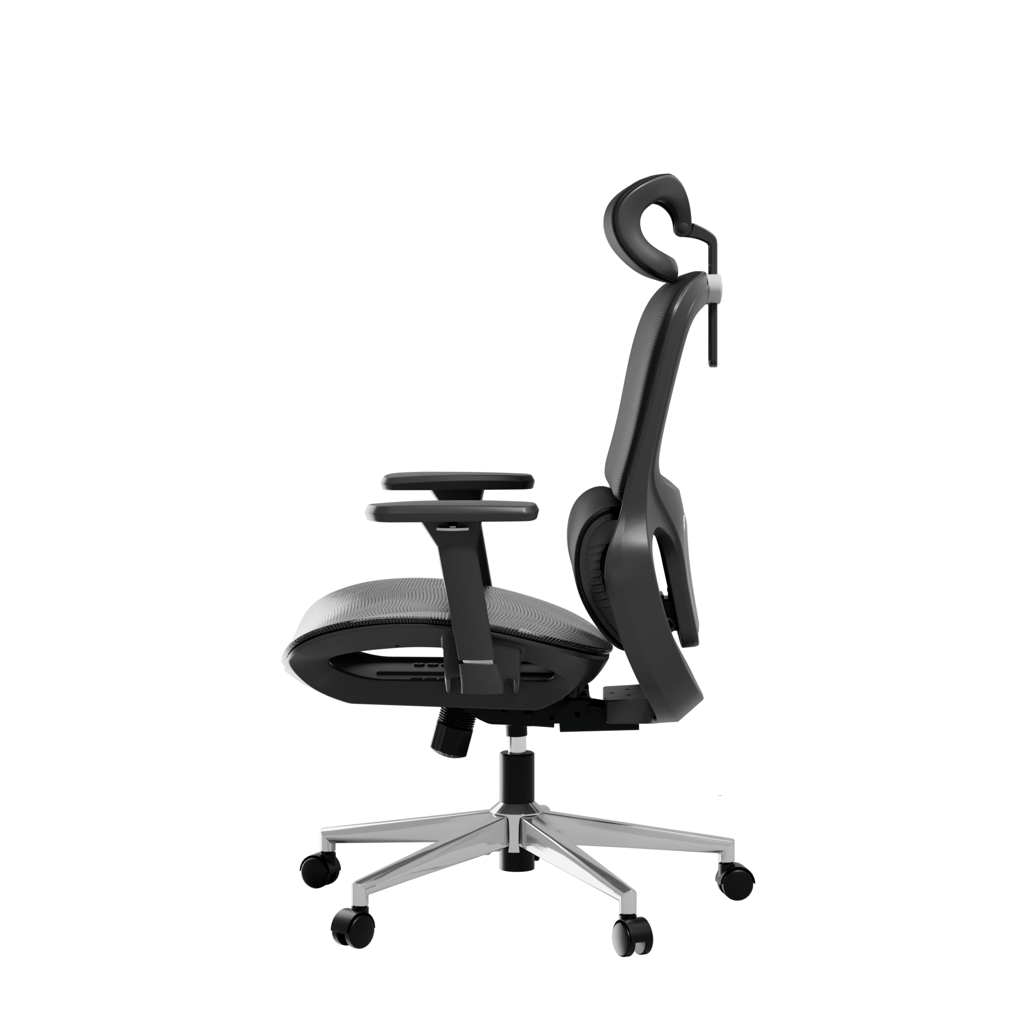 HBADA P2 Air Ergonomic Office Chair mesh black left