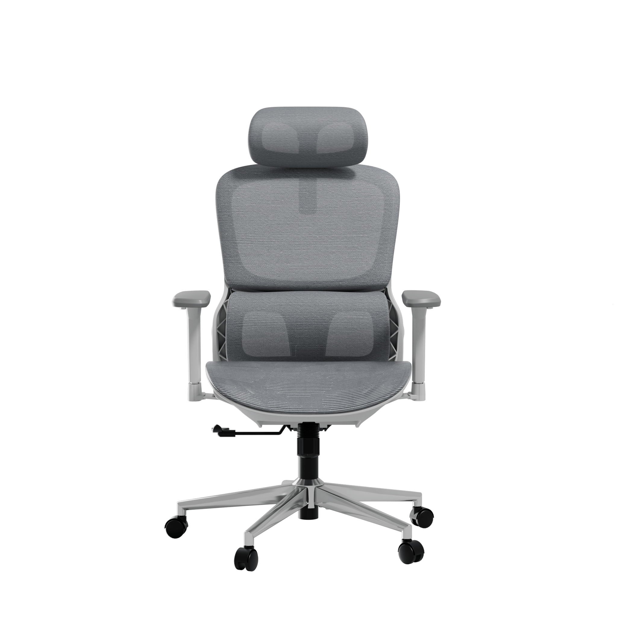 HBADA P2 Air Ergonomic Office Chair mesh gray front