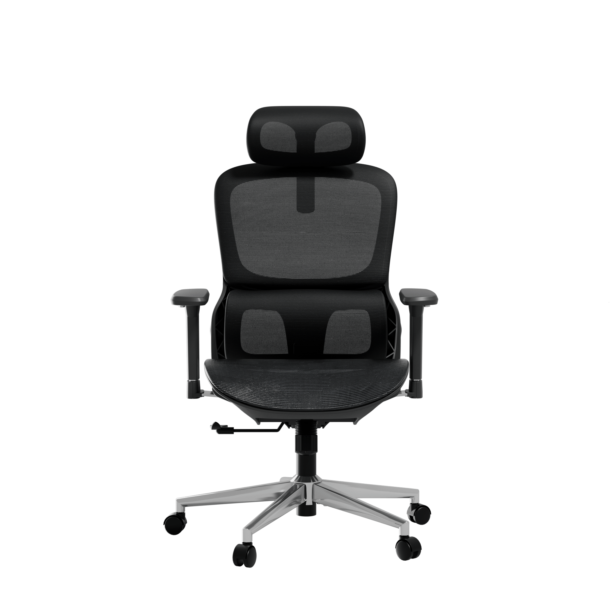 HBADA P2 Air Ergonomic Office Chair mesh black front