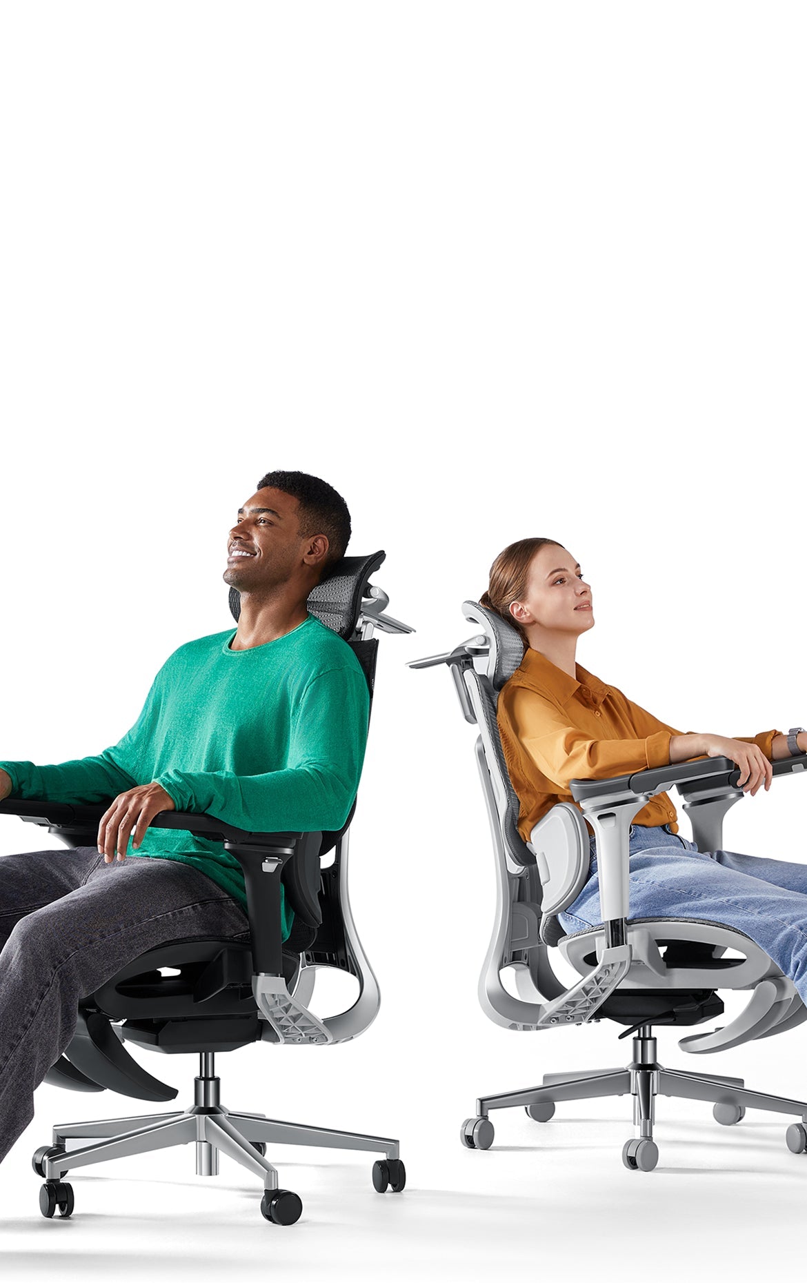 HBADA E3 Pro Ergonomic Chair with Footrest 4D Headrest Support